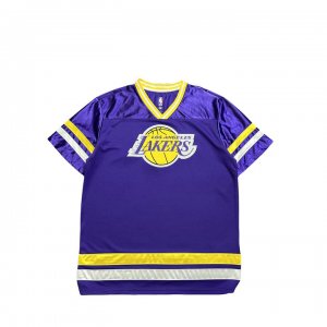 NBA Lakers brodé Big logo Maillot manche courte Violet size S-XL